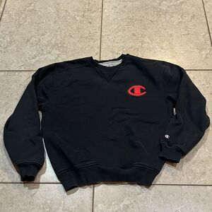 Champion Authentic‎ Athletic Apparel Vintage Black Sweatshirt Unisex (LG) No Tag